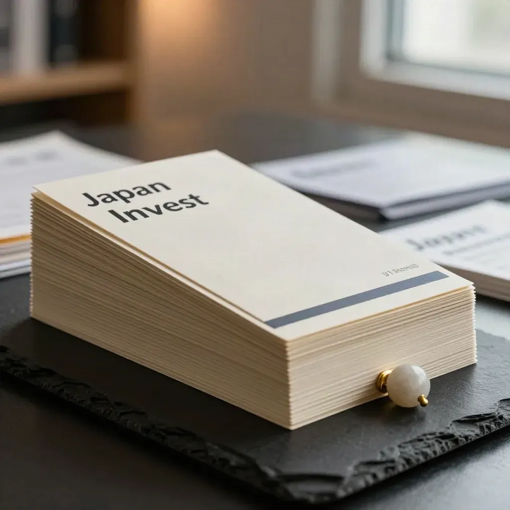 Layered income cards clipped in brass on a dark slate shelf, lit dramatically with soft haze.